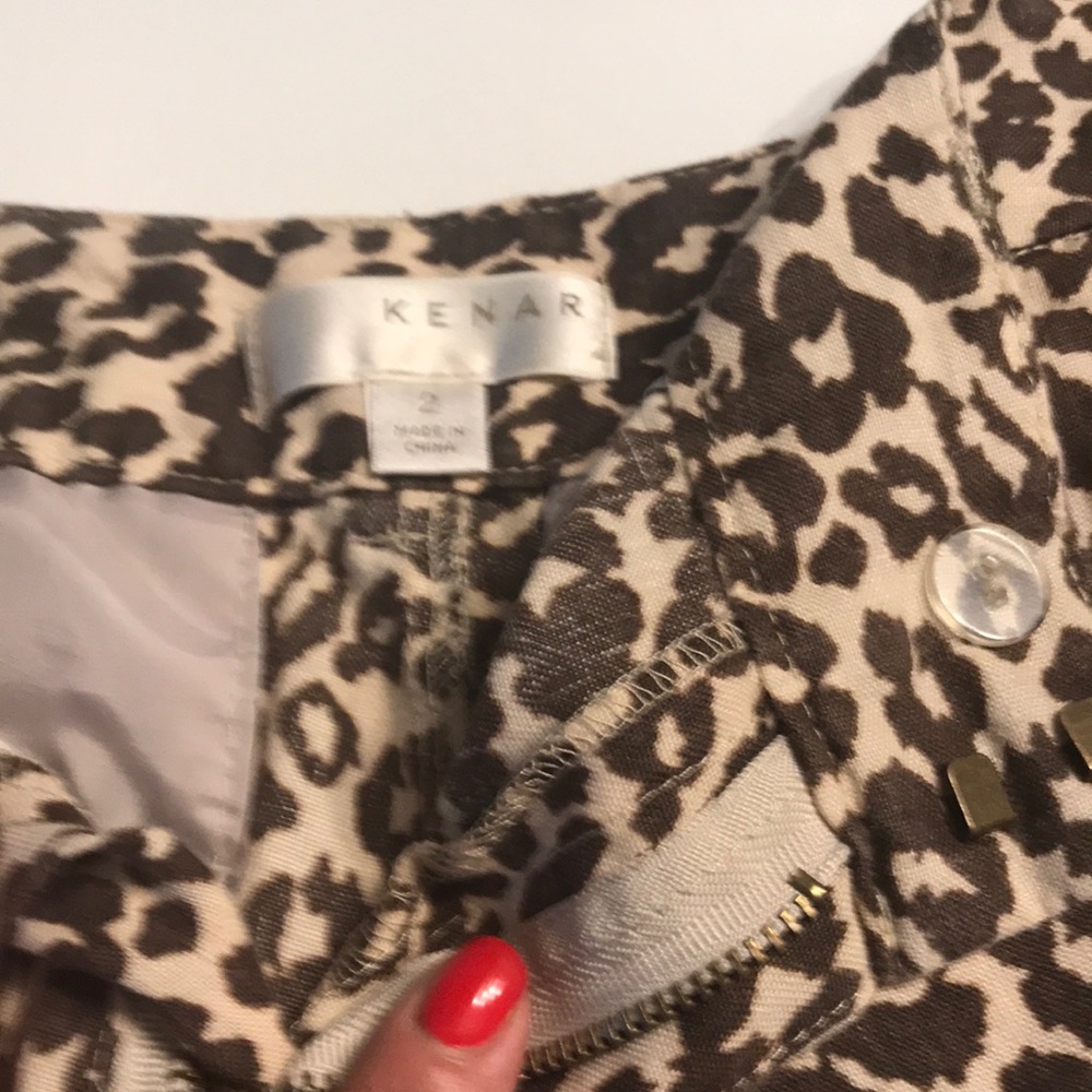 Leopard shorts. - Picture 2 of 3